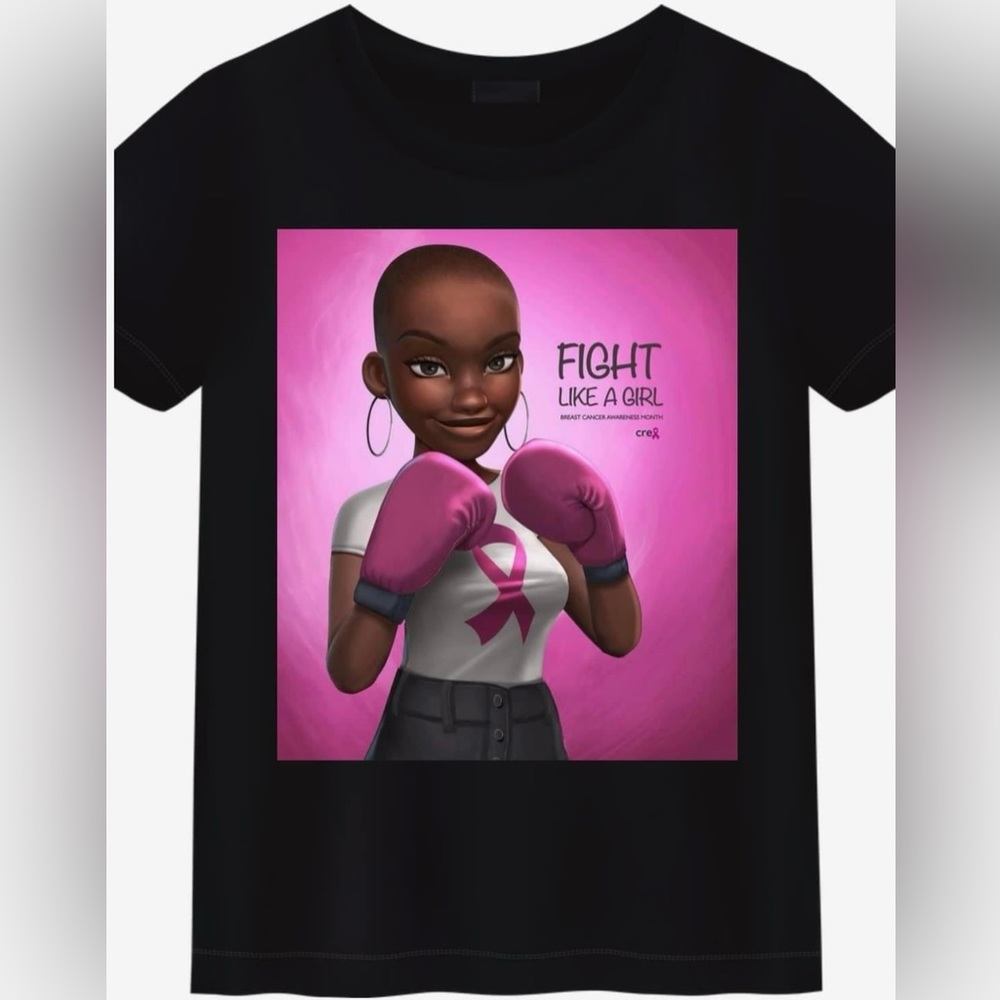 Fight like a girl t shirt